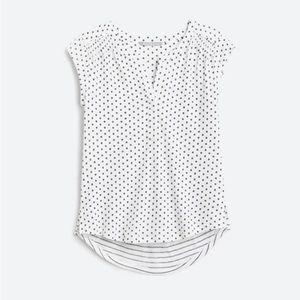 Polka dot and striped shirt